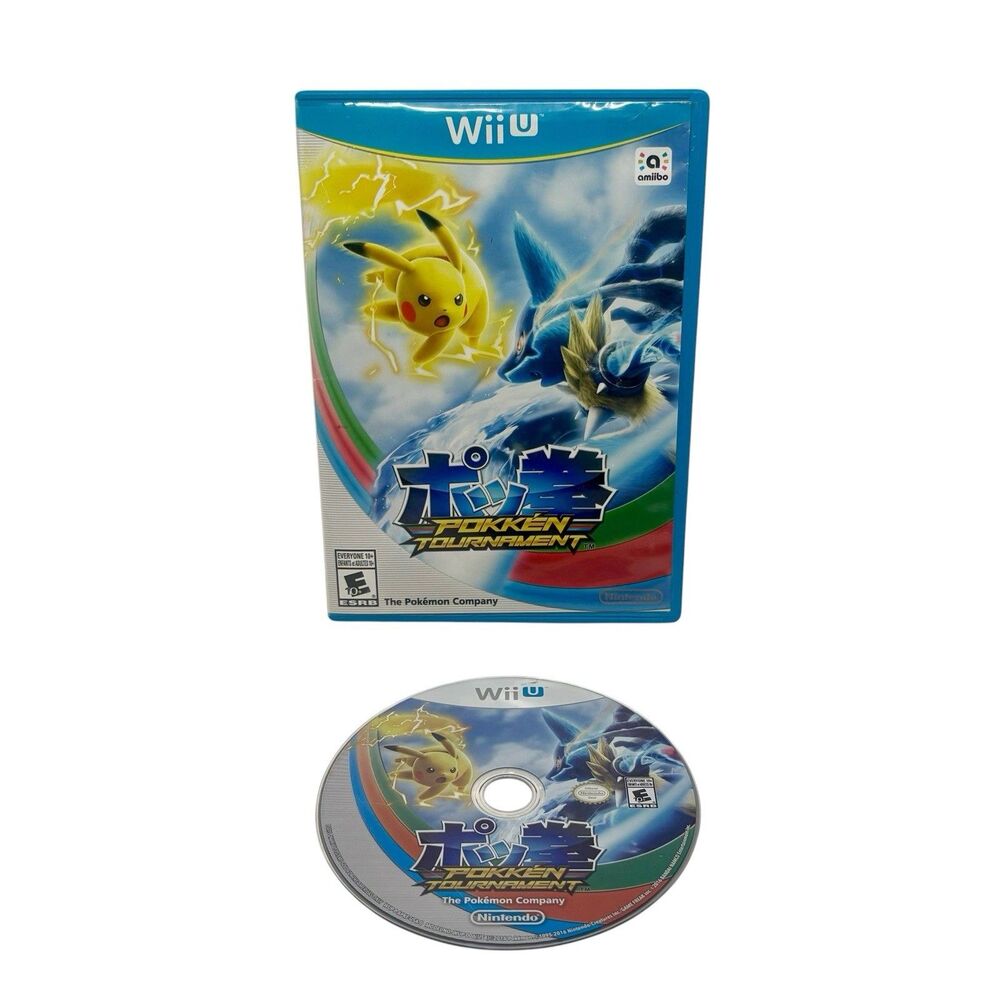 Pokkén Tournament (Nintendo Wii U, 2016) No Manual